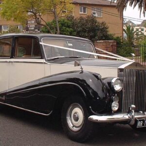 vintage 1956 Rolls-Royce limousine wedding car for hire sydney