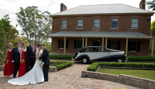 rolls royce vintage limo wedding car for hire sydney