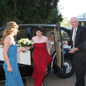 bridesmaids vintage limo wedding car sydney