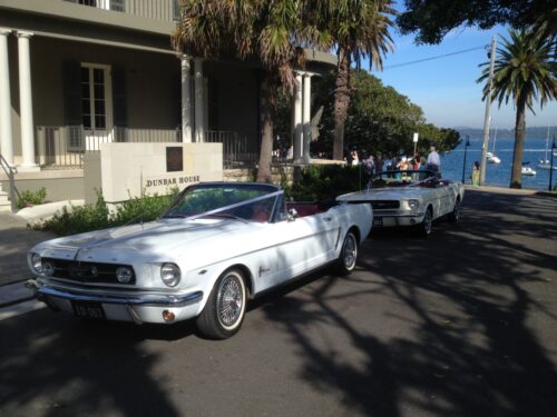 convertible mustang wedding cars sydney