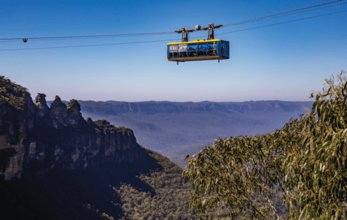 accessible blue mountains sydney cable car