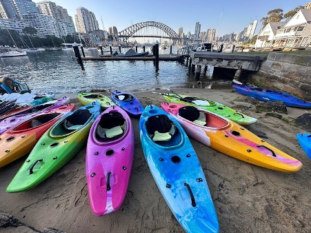 sydney harbour kayaking